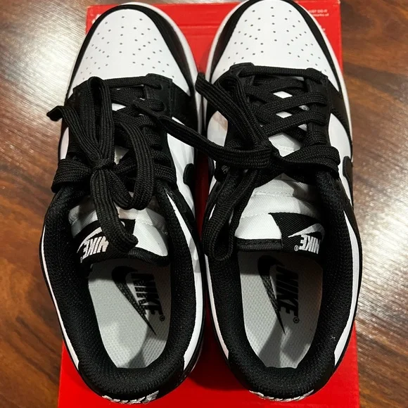 Nike Dunk Low Retro WOMEN'S 5 White Black Panda Sneakers Shoes